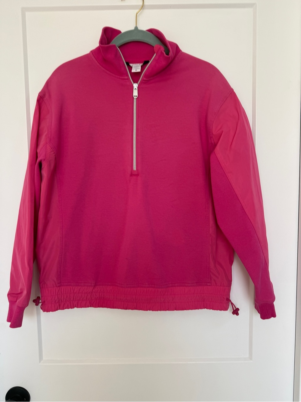 Athleta Triump Half-Zip Hybrid Pullover